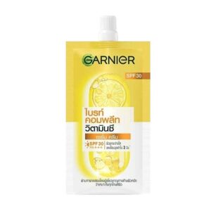 Garnier Light Complete Serum Cream ครีมซองวิตามินซีเซเว่น