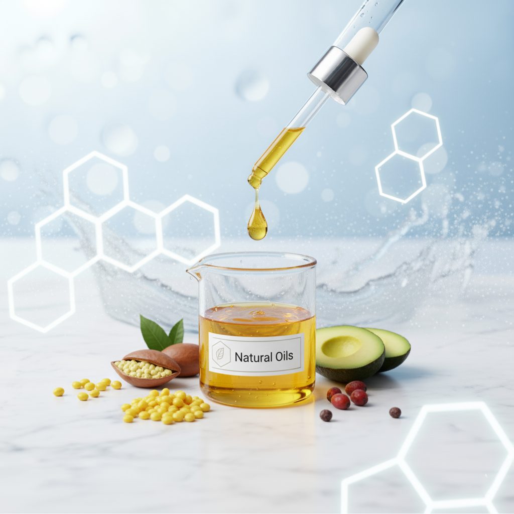 สารสกัดผิวชุ่มชื้น ตัวช่วยฟื้นฟูผิวแห้ง ให้กลับมาอิ่มน้ำ ดูสุขภาพดี 10 nautral oil