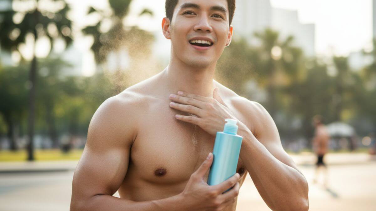 บอดี้แคร์ผู้ชายสูตรเย็น เพิ่มความมั่นใจสดชื่นท่ามกลางอากาศร้อน