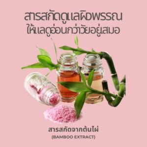 สารสกัดจากไผ่เสริมคอลลาเจนผิว