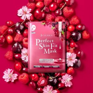 Senka Perfect Skin Fit Mask Brightening EX Berry