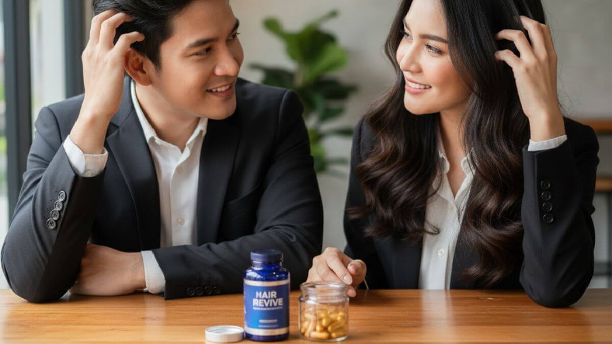 อาหารเสริมบำรุงผม 2025 ช่วยลดผมร่วงและทำให้ผมหนาขึ้น