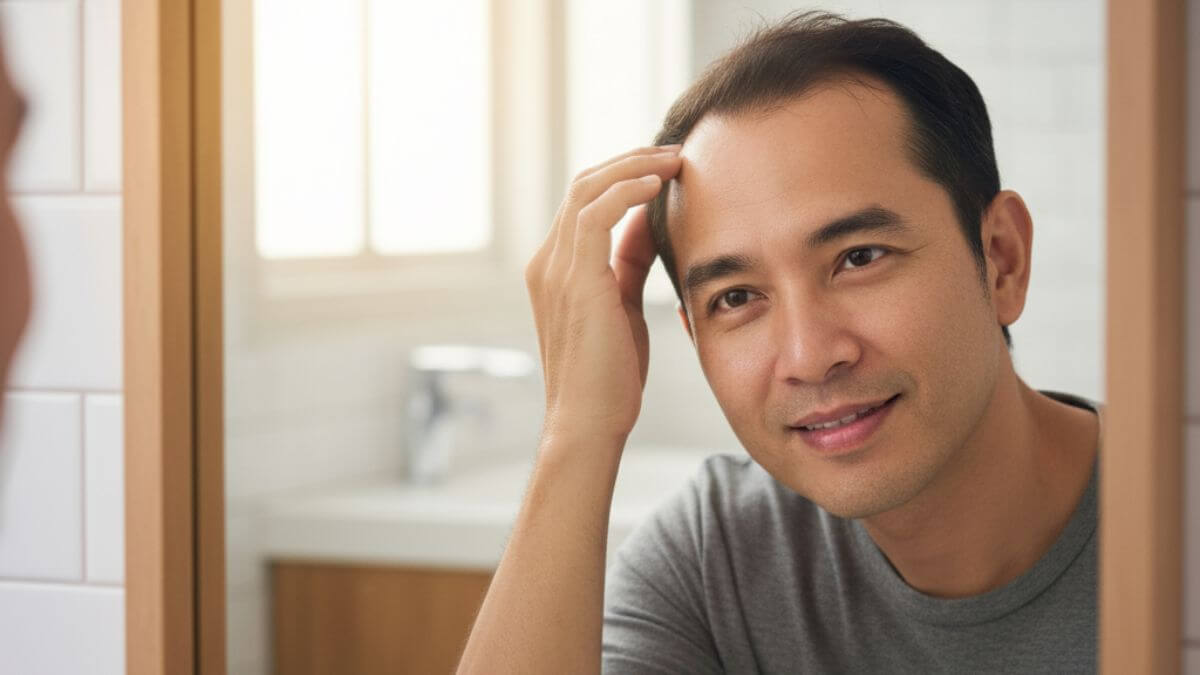 ผลลัพธ์การใช้อาหารเสริมบำรุงผมช่วยลดผมร่วง