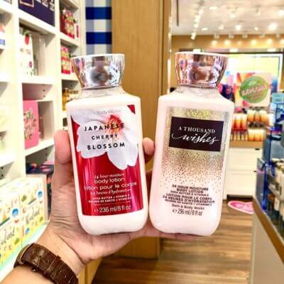 โลชั่นตัวหอม ซึมเข้าผิวง่าย ไม่เหนียวเหนอะหนะ 5 Bath & Body Works