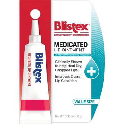 ลิปมาร์ค (Lip Mask) บำรุงริมฝีปาก 5 Blistex-Medicated-Lip-Ointment