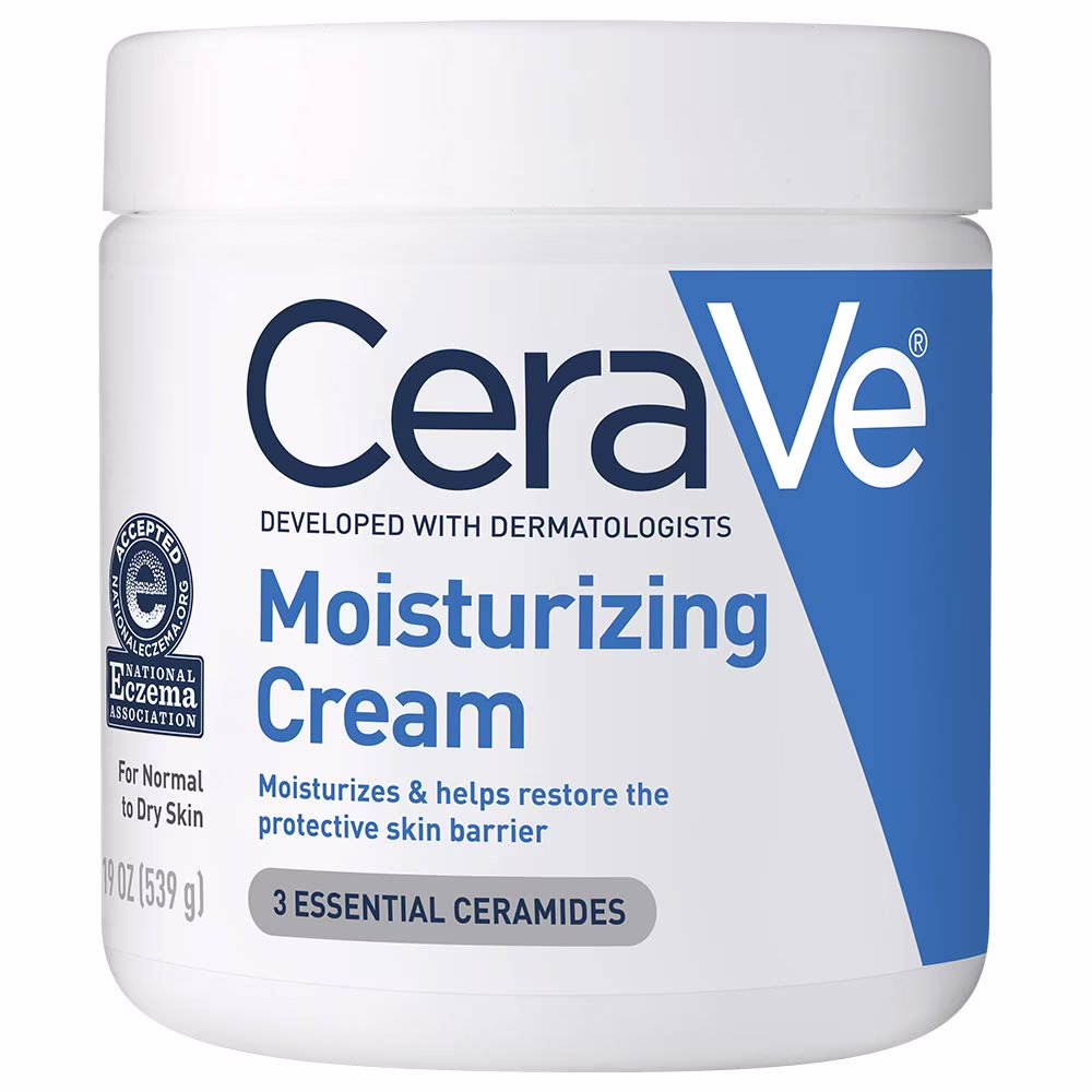 ครีมบำรุงผิวสู้ลมหนาว 2025 ผิวชุ่มชื้น ไม่ลอกแดง แม้อากาศหนาวจัด 5 CeraVe Moisturizing Cream