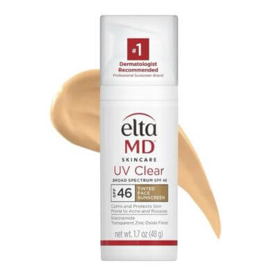 กันแดดสำหรับคนแพ้ง่าย 2025 อ่อนโยน ปลอดภัย ไม่อุดตัน 5 EltaMD UV Clear Broad-Spectrum SPF 46