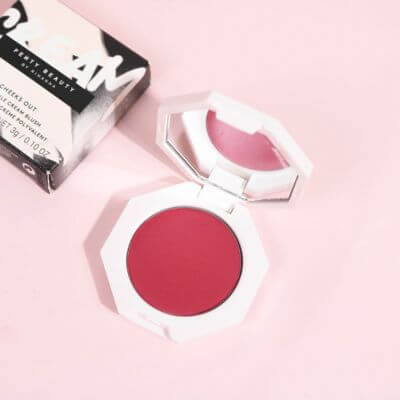 บรัชออน Blush ยี่ห้อไหนดี 2025 สีสวย ติดทน ดูเป็นธรรมชาติ 13 Fenty Beauty Cheeks Out Cream Blush