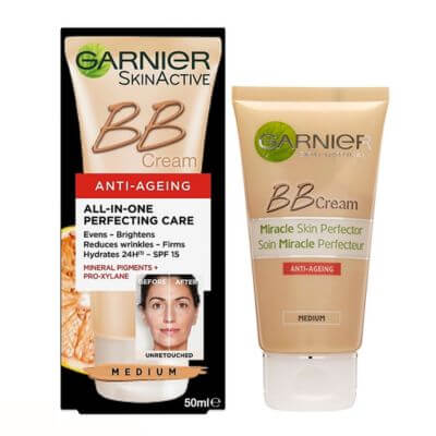 บีบีครีม BB Cream ยี่ห้อไหนดี 2025 ปกปิดดี เนียนบางเบา เหมาะกับทุกสภาพผิว 7 Garnier Skin Naturals BB Cream เหมาะกับทุกสภาพผิว