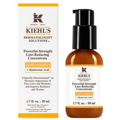 วิตามินซีบำรุงผิว ช่วยให้ผิวใส ลดจุดด่างดำ พร้อมแนะนำแบรนด์ดัง 2025 8 Kiehl’s Vitamin C Concentrate