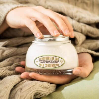 โลชั่นตัวหอม ซึมเข้าผิวง่าย ไม่เหนียวเหนอะหนะ 9 L'Occitane Almond Milk Concentrate