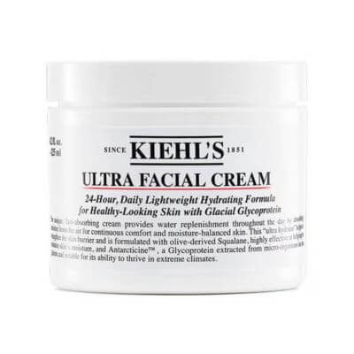ครีมบำรุงผิวหน้า ยี่ห้อไหนดี 2025 เติมความชุ่มชื้น ฟื้นฟูผิวอ่อนเยาว์ 7 Kiehl’s Ultra Facial Cream เติมความชุ่มชื้นผิวหน้า
