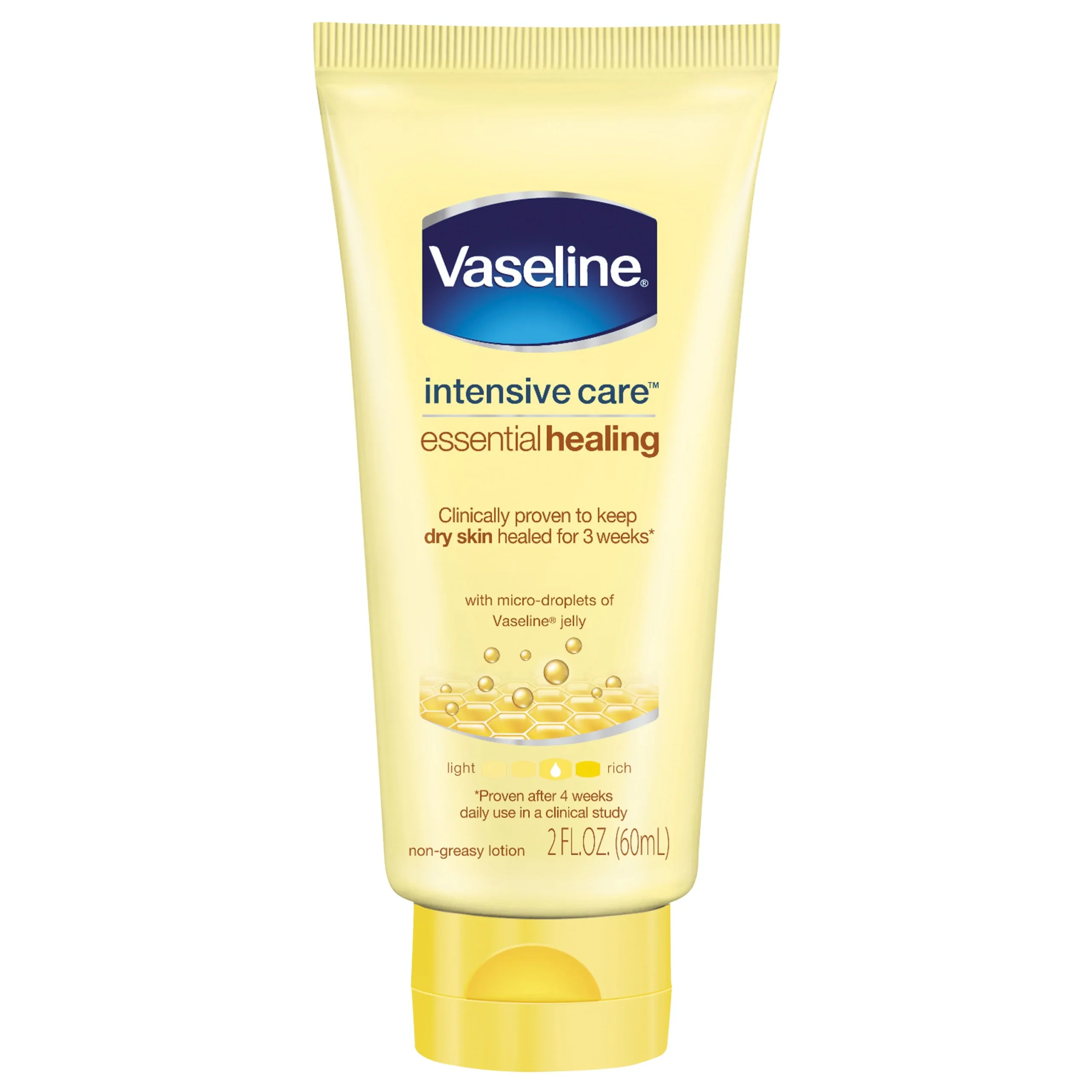 ครีมบำรุงผิวสู้ลมหนาว 2025 ผิวชุ่มชื้น ไม่ลอกแดง แม้อากาศหนาวจัด 9 Vaseline Intensive Care Essential Healing Lotion scaled