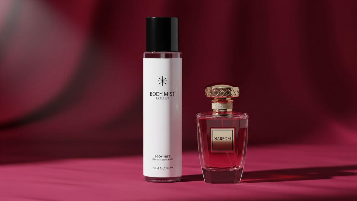 เปรียบเทียบบอดี้มิสกับน้ำหอม ความเข้มข้นและความติดทน
