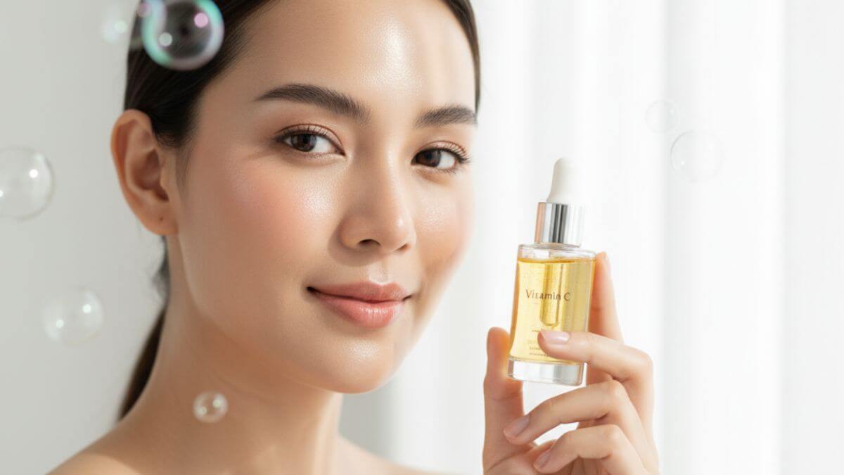 วิตามินซีบำรุงผิว ช่วยให้ผิวใส ลดจุดด่างดำ พร้อมแนะนำแบรนด์ดัง 2025 2 วิตามินซีบำรุงผิว ผิวกระจ่างใส ลดจุดด่างดำ