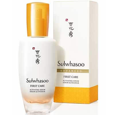 น้ำตบ (Nam Tap / Essence) วิธีเลือกให้เหมาะ 5 รุ่นฮิตปี 2025 7 Sulwhasoo First Care Activating Serum สมุนไพรเกาหลี ปรับสมดุลผิว
