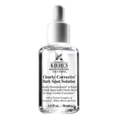 เซรั่มวิตามินซี ยี่ห้อไหนดี 2025 บำรุงผิวหน้าให้ใส ลดรอยสิว จุดด่างดำ 4 Kiehl's Clearly Corrective Dark Spot Solution เซรั่มวิตามินซี