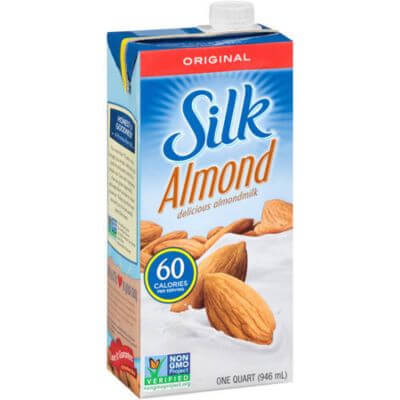 นมอัลมอนด์ Almond Milk เหมาะสำหรับผู้แพ้แลตโตส 5 Silk