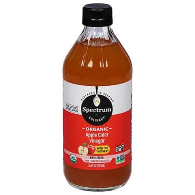 แอปเปิ้ลไซเดอร์ ช่วยย่อยอาหาร บรรเทากรดไหลย้อน 6 Spectrum Organic Apple Cider Vinegar