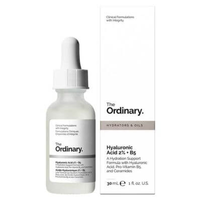 เซรั่มสำหรับผิวผสม T-zone ช่วยปรับสมดุลให้ผิวรู้สึกสดชื่น 4 The Ordinary Hyaluronic Acid 2% + B5