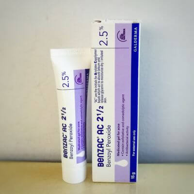 ครีมแต้มสิว ฆ่าเชื้อแบคทีเรีย ลดการอักเสบของสิว 4 Benzac AC Gel