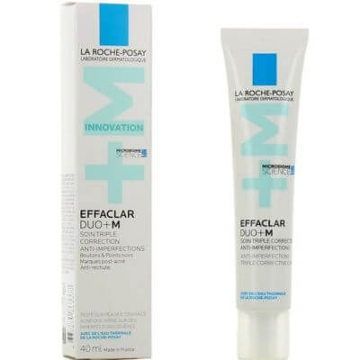 ครีมแต้มสิว ฆ่าเชื้อแบคทีเรีย ลดการอักเสบของสิว 6 La Roche-Posay Effaclar Duo+