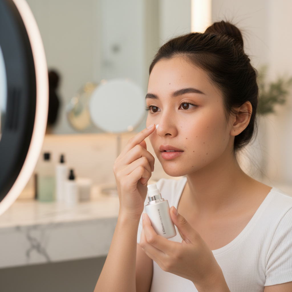 สิวหัวดำ รักษายังไง? วิธีแก้ สิวเสี้ยนที่จมูก พร้อมสกินแคร์แนะนำ 6 Using Cream