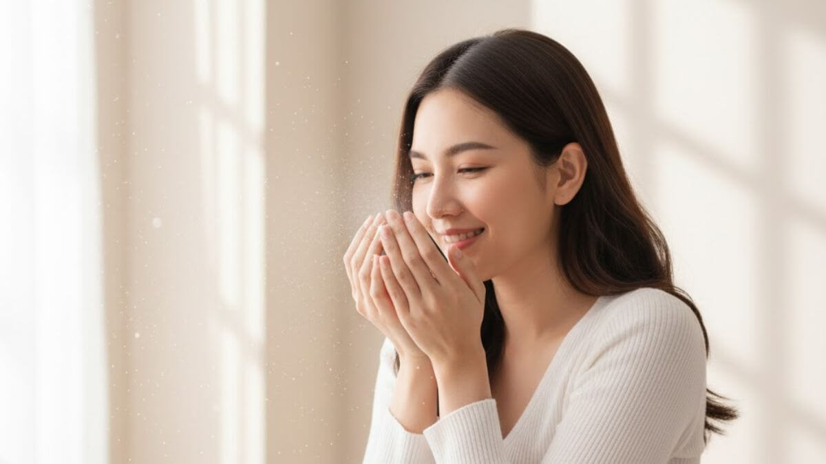 กลิ่นแป้งเด็กให้ความรู้สึกอบอุ่นและสะอาด