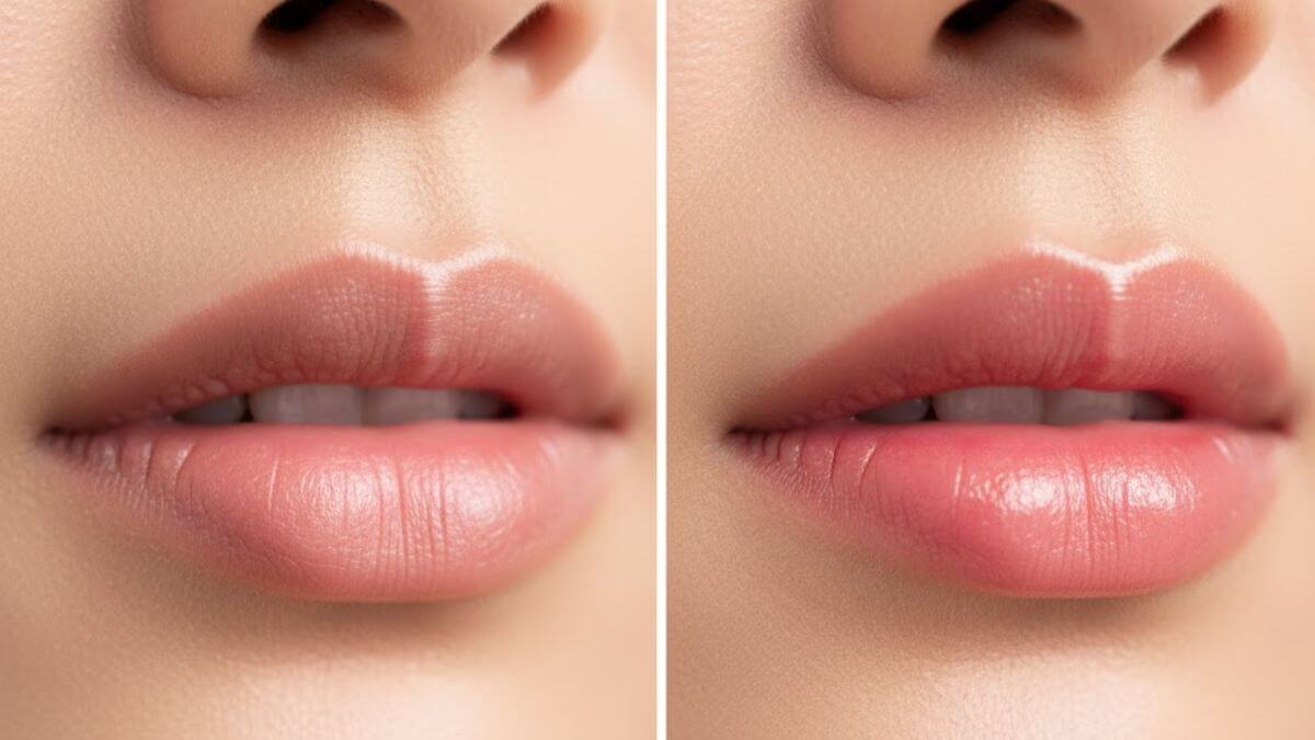 ลิปแคร์ (Lip Care) คืออะไร? เลือกยังไงให้ปากนุ่ม ชุ่มชื้น ไม่แห้งแตก 3 เปรียบเทียบริมฝีปากก่อนและหลังใช้ลิปแคร์ให้ความชุ่มชื้น