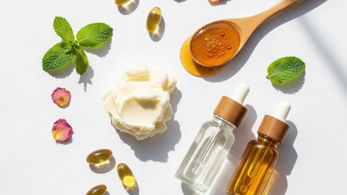 ลิปแคร์ (Lip Care) คืออะไร? เลือกยังไงให้ปากนุ่ม ชุ่มชื้น ไม่แห้งแตก 6 ส่วนผสมธรรมชาติของลิปแคร์เช่นเชียบัตเตอร์ น้ำผึ้ง และน้ำมันมะพร้าว