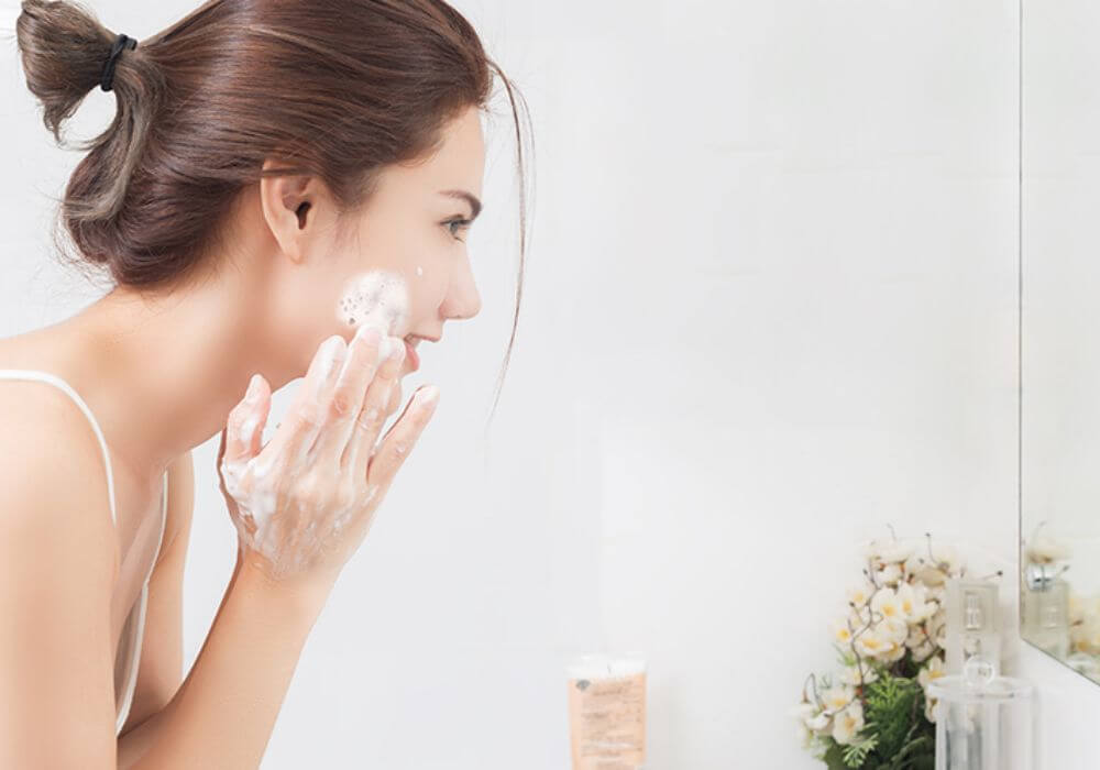 คลีนซิ่งโฟม Cleansing Foam กระชับผิวทำความสะอาดล้ำลึก 2 คลีนซิ่งโฟม