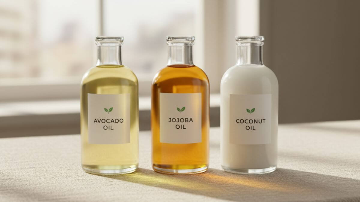 น้ำมันอโวคาโด ดีต่อผิวและผมอย่างไร ประโยชน์ วิธีใช้ และข้อควรรู้ 2025 5 เปรียบเทียบน้ำมันอโวคาโด โจโจบา และน้ำมันมะพร้าวสำหรับบำรุงผิว