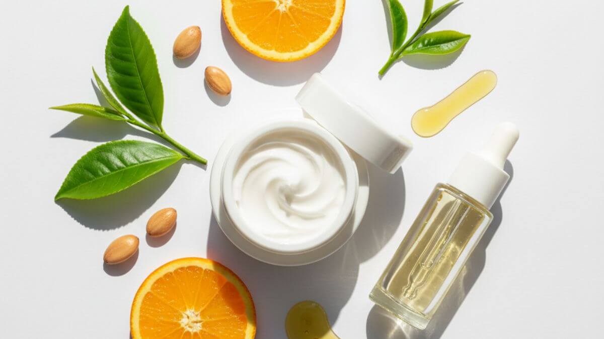 เดย์ครีม (Day Cream) ยี่ห้อไหนดี 2025? บำรุงผิวกลางวัน ปกป้องผิวจากแดดและมลภาวะ 4 ส่วนผสมสำคัญในเดย์ครีม เช่น วิตามินซีและไฮยาลูรอน