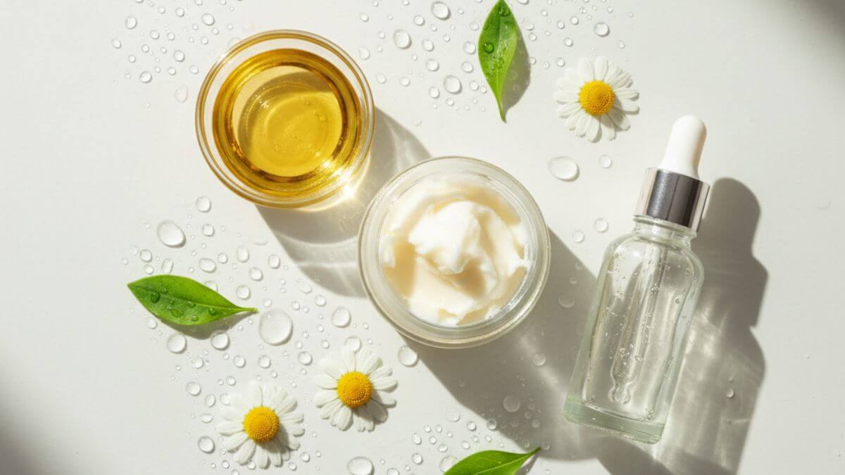 มอยซ์เจอไรซิ่ง คืออะไร? เคล็ดลับคืนความชุ่มชื้นให้ผิวดูสุขภาพดี 6 ส่วนผสมธรรมชาติของมอยซ์เจอไรเซอร์เช่นเชียบัตเตอร์และน้ำมันโจโจ้บา