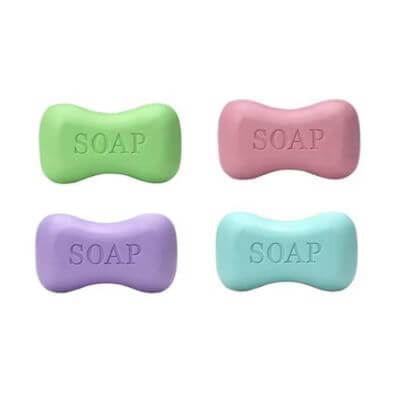 สบู่ก้อน Bar Soap ใช้ง่ายสะดวก มีรูปทรงที่จับถนัดมือ 3 สบู่ก้อน 1