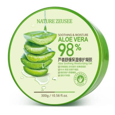 เจลว่านหางจระเข้ Aloe Vera Gel ช่วยสมานแผลลดรอยดำ 4 เจลว่านหางจระเข้ 2