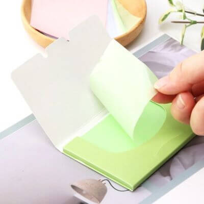 กระดาษซับมัน Oil-Absorbing Paper ดูดซับความมัน 5 กระดาษซับมัน 3
