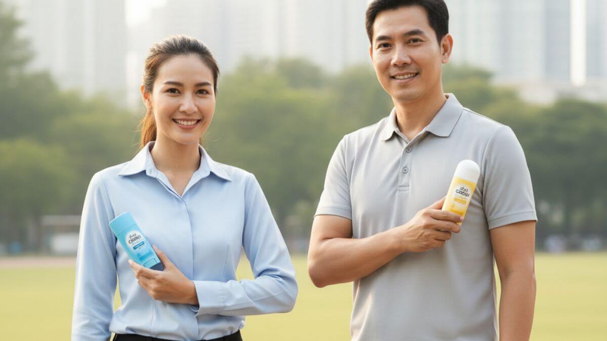 โรลออนสติ๊ก ดีไหม? รีวิวข้อดี–ข้อเสีย วิธีเลือก และ 5 แบรนด์ยอดนิยม 6 โรลออนสติ๊ก ดีไหม เพิ่มความมั่นใจทุกวัน