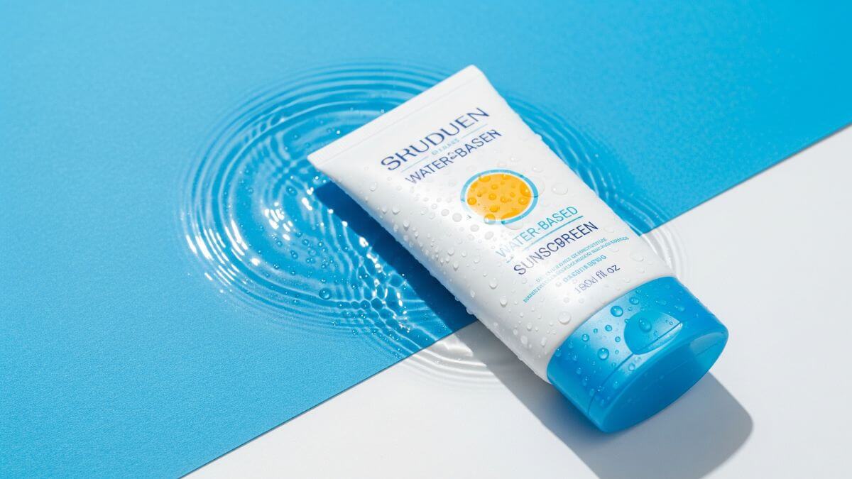 ครีมกันแดดสูตรน้ำ เนื้อบางเบา ซึมเร็ว ปกป้องผิวในอากาศร้อนชื้น