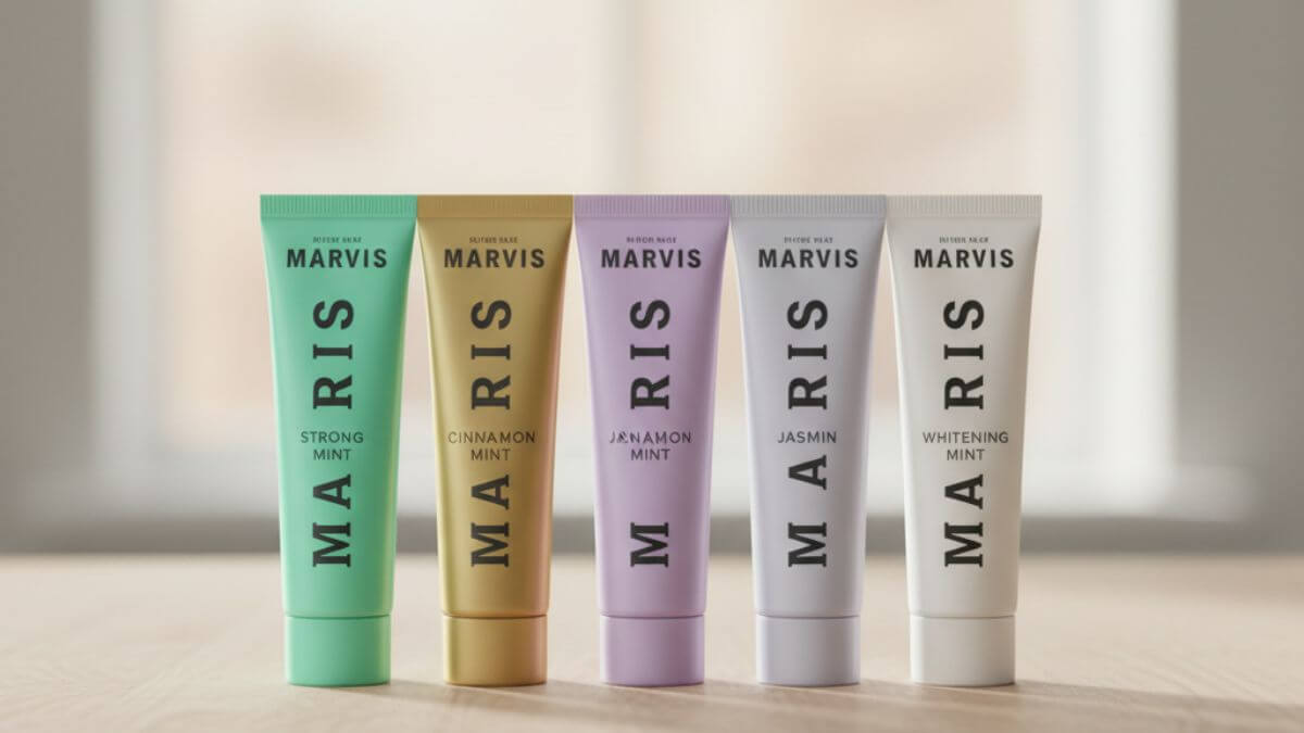 ยาสีฟัน Marvis รีวิว: ยาสีฟันหรูจากอิตาลี กลิ่นดี ดีไซน์สวย ใช้แล้วฟันสะอาดสดชื่น 5 สูตรยอดนิยมของยาสีฟัน Marvis เช่น Whitening Mint และ Jasmin Mint