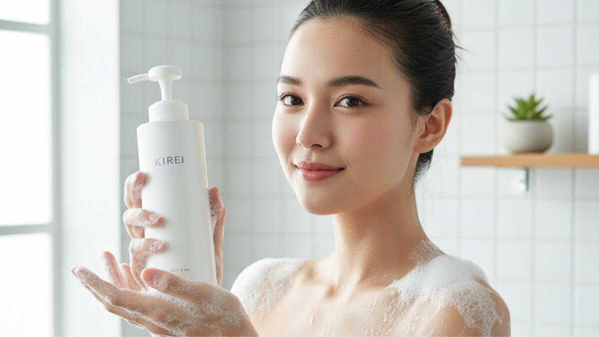 ครีมอาบน้ำ Kirei อาบสะอาดพร้อมบำรุงผิวให้นุ่มชุ่มชื้น หอมติดทนนาน 2 ครีมอาบน้ำ Kirei กลิ่นหอม ผิวชุ่มชื้น นุ่มนวล