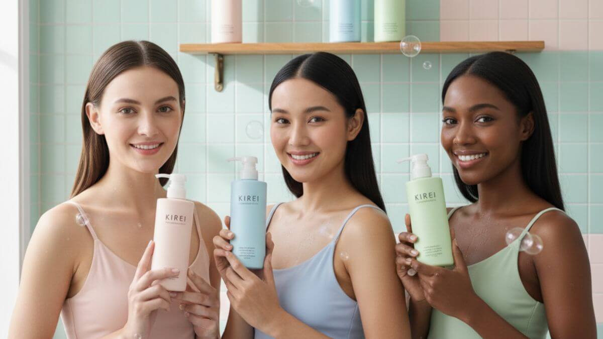 ครีมอาบน้ำ Kirei อาบสะอาดพร้อมบำรุงผิวให้นุ่มชุ่มชื้น หอมติดทนนาน 4 วิธีเลือกครีมอาบน้ำ Kirei ตามสภาพผิว