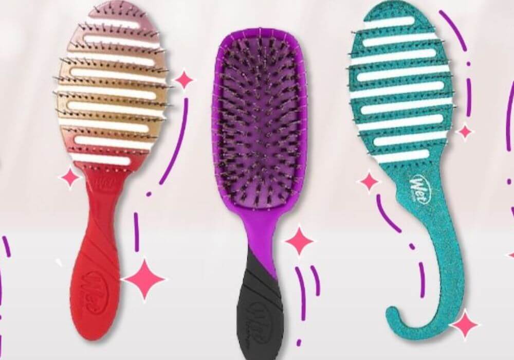 หวี Wet Brush ลดการขาดหลุดร่วงของเส้นผม 2 หวี Wet Brush