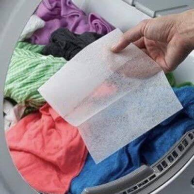 แผ่นอบผ้า Fabric Softener Sheets หรือ Dryer Sheets 3 แผ่นอบผ้า 1