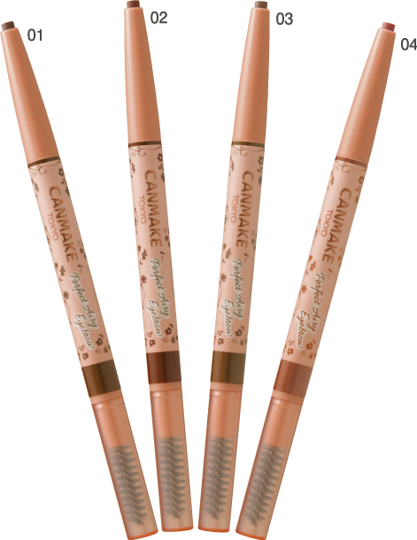 ดินสอเขียนคิ้วญี่ปุ่น สวยเป๊ะ เขียนง่าย ดูเป็นธรรมชาติ 5 CANMAKE Slim Eyebrow Pencil