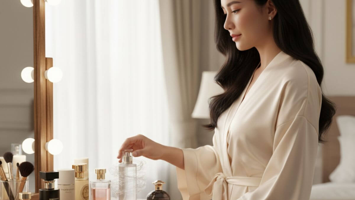 น้ำหอมฉีดผม คืออะไร? ใช้แล้วดีกว่าน้ำหอมทั่วไปจริงไหม 5 วิธีเลือกน้ำหอมฉีดผมให้เหมาะกับสภาพผมและบุคลิก