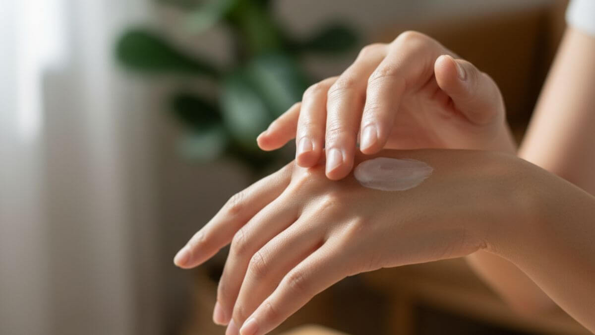 ครีมทามือลดริ้วรอย 2025 มือเนียนนุ่ม ดูเด็กกว่าที่คิด 2 ครีมทามือลดริ้วรอย ฟื้นฟูมือแห้งให้ดูอ่อนเยาว์