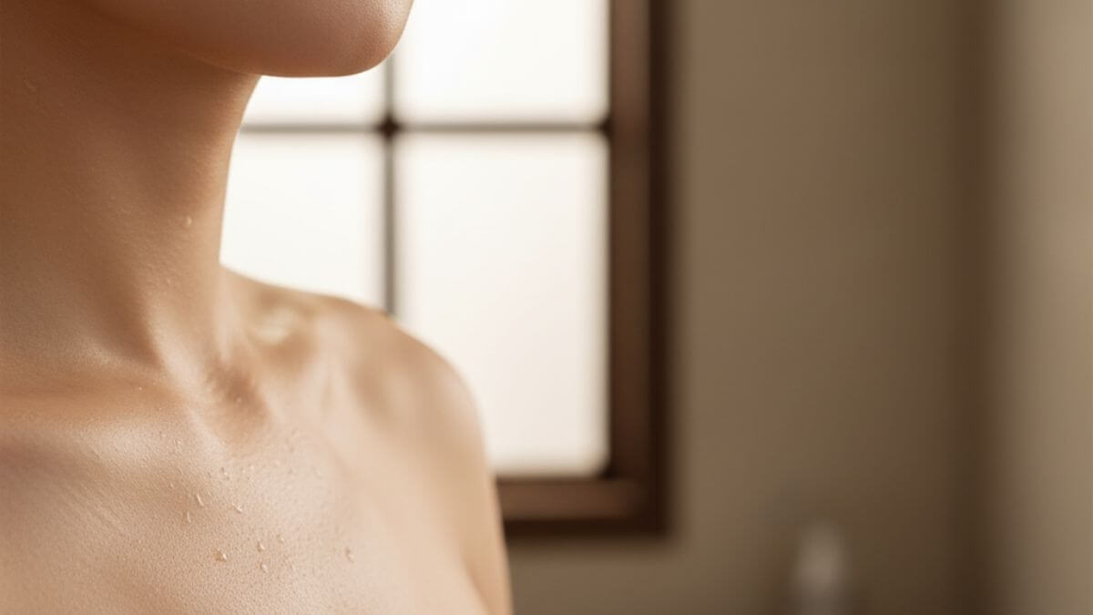 ออยล์อาบน้ำ (Body Shower Oil) เติมความชุ่มชื้นให้ผิว ไม่แห้งตึงหลังอาบน้ำ 4 ผิวชุ่มชื้นหลังใช้ออยล์อาบน้ำ