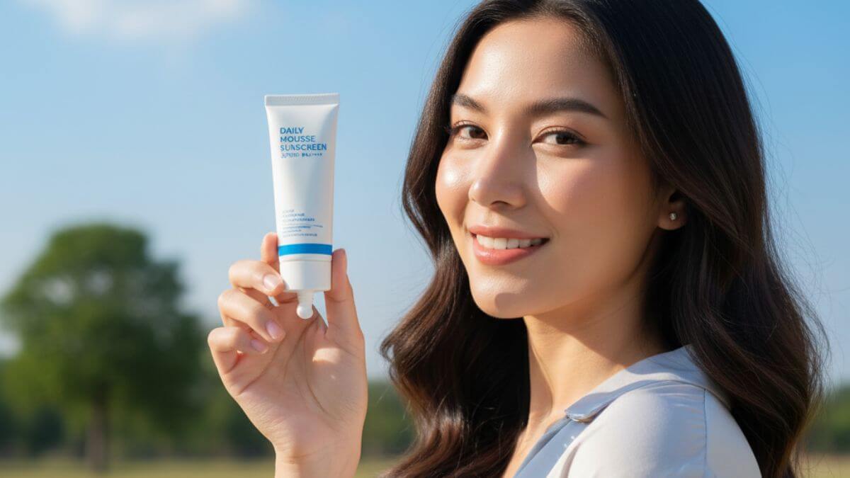 กันแดดเนื้อมูส 2025 เบาสบาย ไม่เหนอะหนะ ปกป้องแดดได้จริง 2 กันแดดเนื้อมูส SPF50 เบาสบายไม่เหนียวเหมาะกับผิวมัน