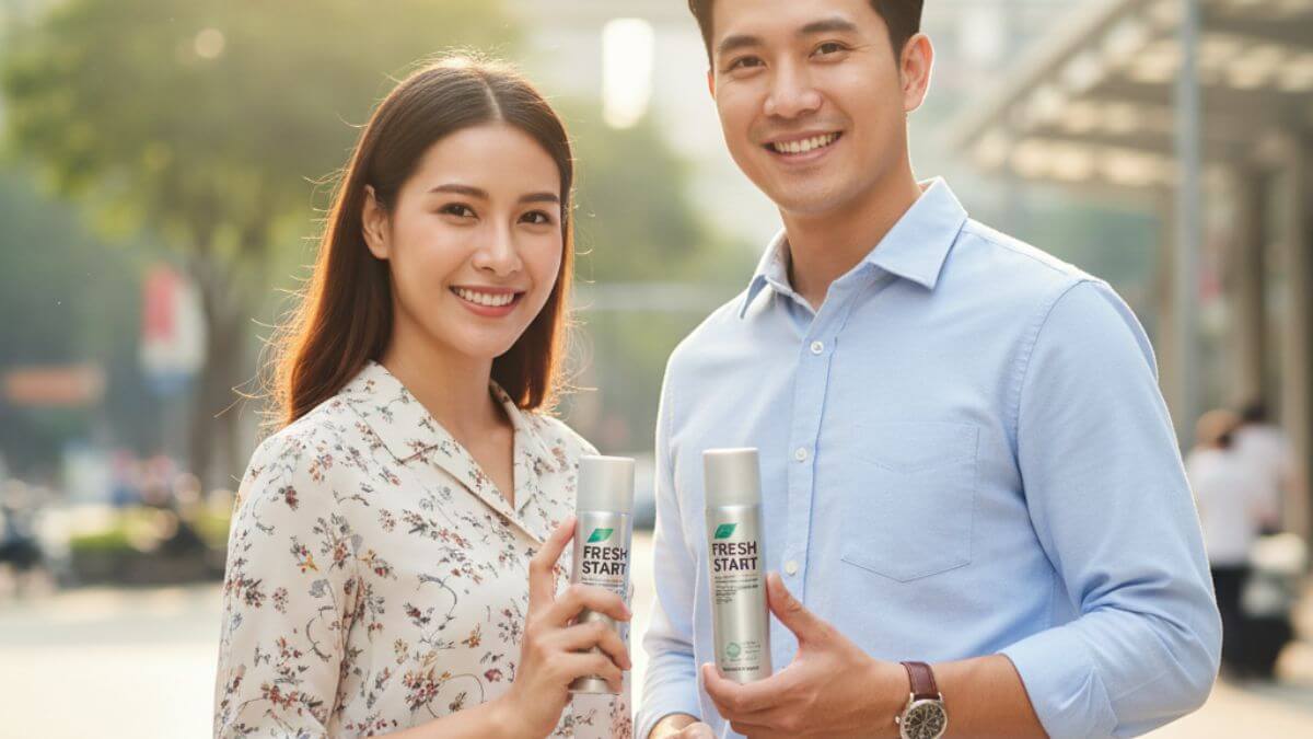 สเปรย์ระงับกลิ่นกาย ตัวช่วยดับกลิ่นกายสดชื่น มั่นใจตลอดวัน 2 สเปรย์ระงับกลิ่นกาย ตัวช่วยเพิ่มความมั่นใจทั้งผู้ชายและผู้หญิง